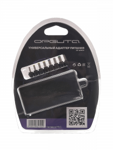 Зарядка для ноутбуков универсальна с насадками 12-24В, 120Вт Орбита OT-APB72